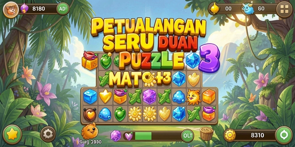 Tampilan gameplay menantang dan menyenangkan dari 8180.