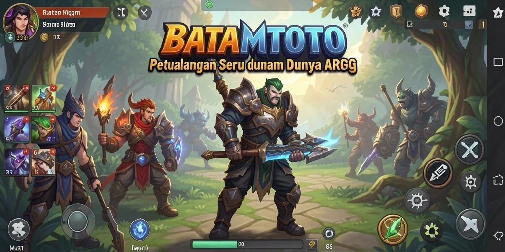 Tampilan screenshot menampilkan aksi seru dalam pertarungan ARPG.