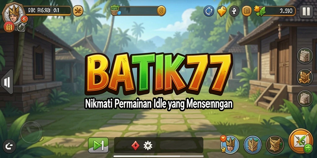 Tampilan gameplay yang menawan dari BATIK77, dengan karakter dan item yang menarik.