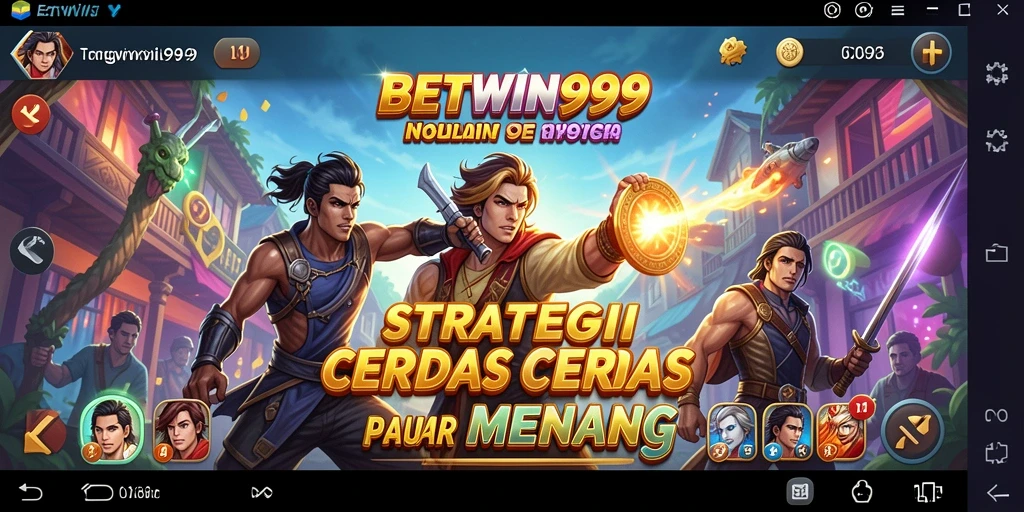 Tampilan gameplay BETWIN999 yang mendebarkan dan penuh strategi.