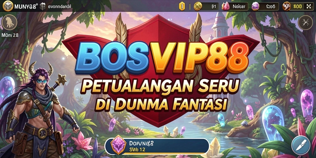 Tampilan utama gameplay BOSVIP88 yang menarik dan penuh petualangan.