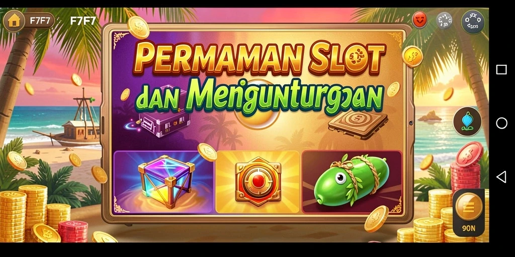 Tampilan gameplay F7F7 yang menarik dengan fitur Slot yang seru.