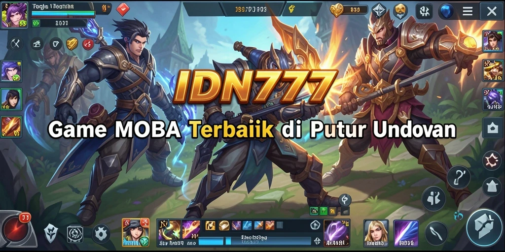 Tampilan gameplay seru dan menegangkan dari IDN777.