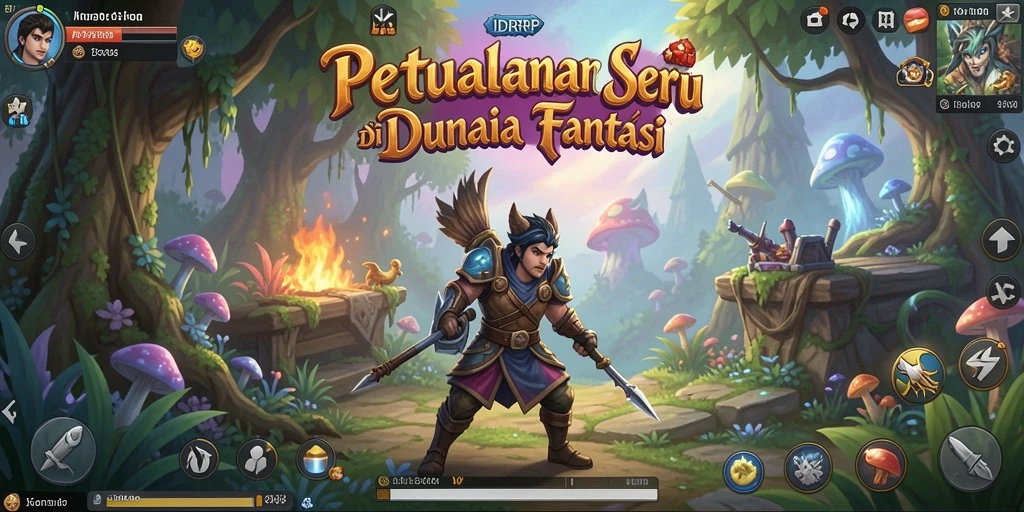 Tangkapan layar dari gameplay menakjubkan di IDRRP.