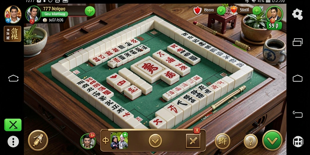 Tampilan gameplay L777 yang menarik dalam permainan Mahjong.