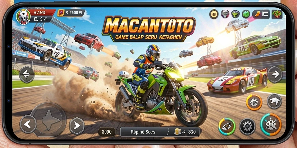 Gameplay intens dengan grafis memukau di MACANTOTO.