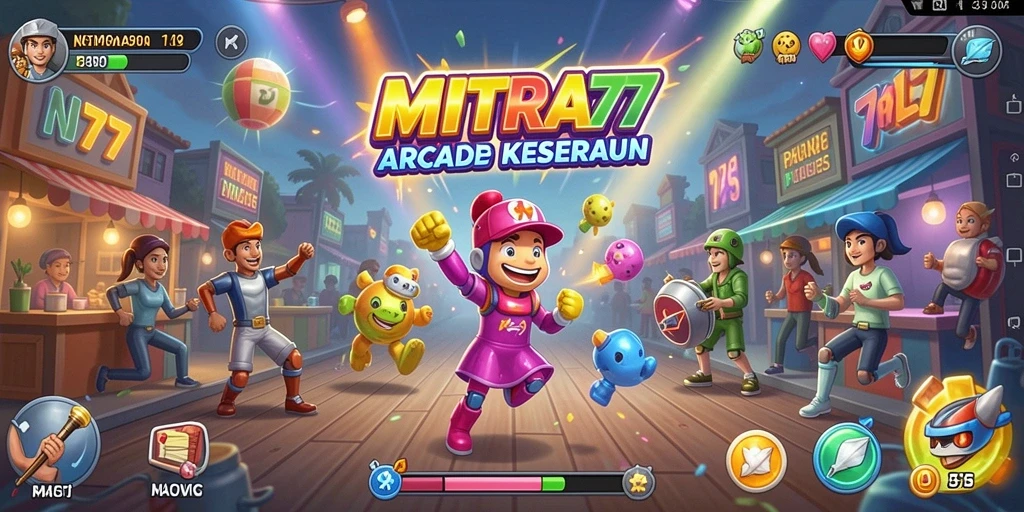 Tampilan gameplay seru di MITRA77 dengan grafis yang menarik.