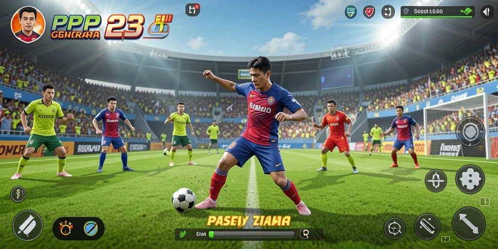 Tampilan gameplay PP123 yang seru dan kompetitif.