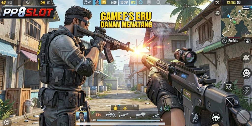 Tampilan gameplay PP8SLOT yang menegangkan dan penuh aksi.