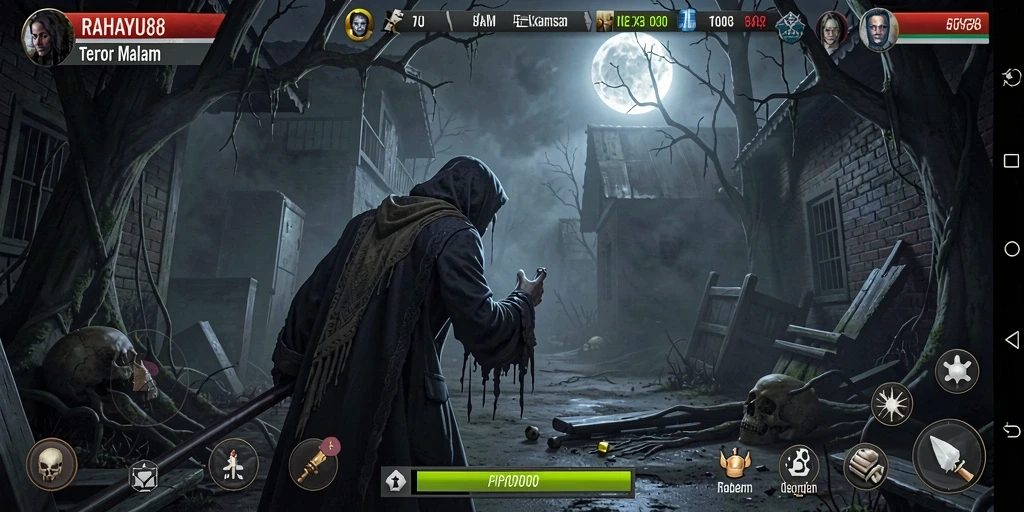 Gameplay RAHAYU88 yang menegangkan dan mencekam.