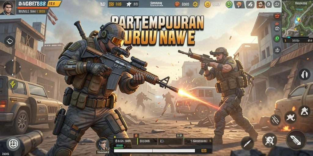 Gameplay intens dan seru dari SOBET88 dalam pertempuran Battle Royale.