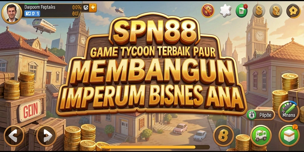 Gameplay menarik SPN88 yang menunjukkan keseruan membangun bisnis.