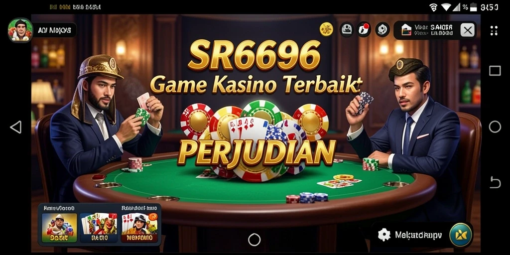 Tampilan menarik gameplay SR6666 dengan berbagai permainan Kasino.