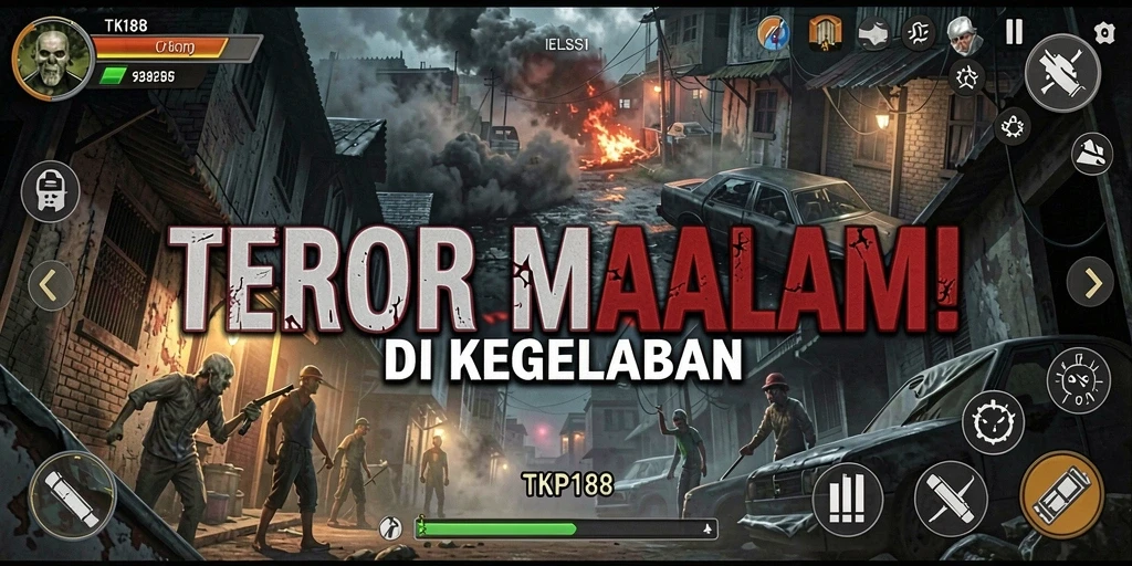 Screenshot TKP188 menampilkan suasana gameplay yang mencekam dan menakutkan.